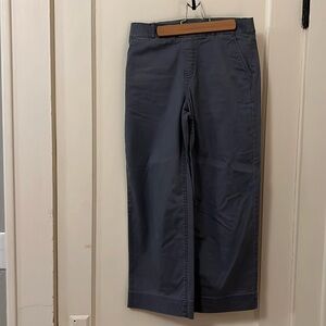 Nice & Zoe Stone-washed blue elastic wide-leg pants size 4